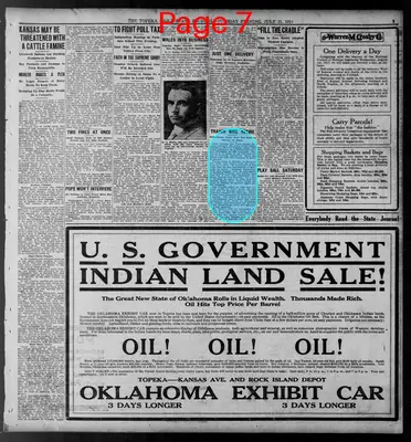 Page thumbnail for The Topeka State Journal