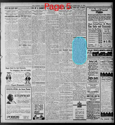 Page thumbnail for The Topeka State Journal
