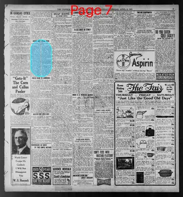 Page thumbnail for The Topeka State Journal