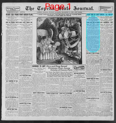 Page thumbnail for The Topeka State Journal
