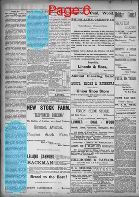 Page thumbnail for The Willimantic Journal