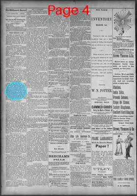 Page thumbnail for The Willimantic Journal