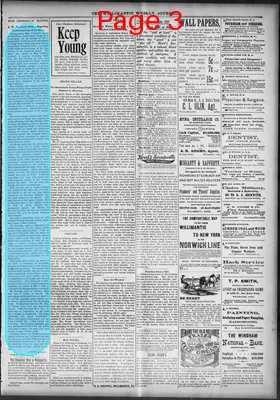 Page thumbnail for The Willimantic Journal