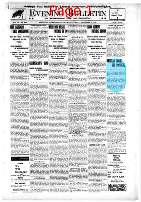 Page thumbnail for Evening Bulletin
