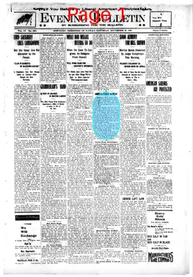 Page thumbnail for Evening Bulletin