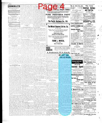 Page thumbnail for Evening Bulletin