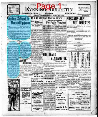 Page thumbnail for Evening Bulletin