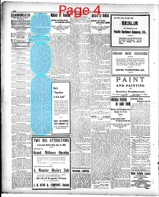 Page thumbnail for Evening Bulletin