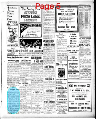 Page thumbnail for Evening Bulletin