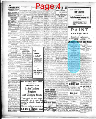 Page thumbnail for Evening Bulletin