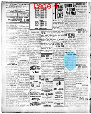 Page thumbnail for Evening Bulletin