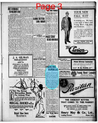 Page thumbnail for Evening Bulletin