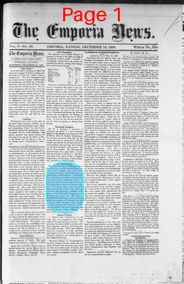 Page thumbnail for The Emporia News