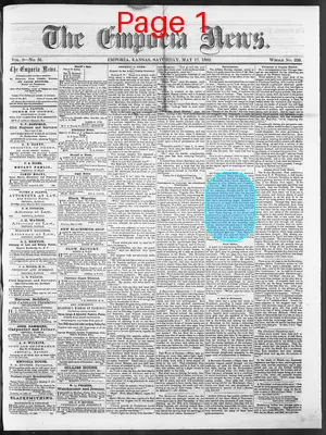 Page thumbnail for The Emporia News