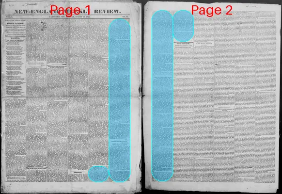 Page thumbnail for The New England Weekly Review