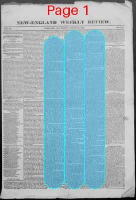 Page thumbnail for The New England Weekly Review