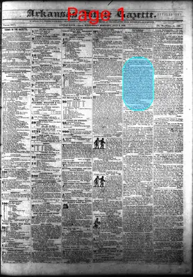Page thumbnail for Arkansas State Gazette