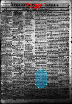 Page thumbnail for Arkansas State Gazette