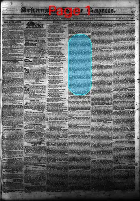 Page thumbnail for Arkansas State Gazette