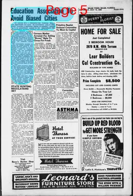 Page thumbnail for The Miami Times
