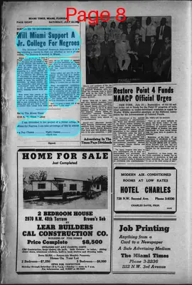 Page thumbnail for The Miami Times
