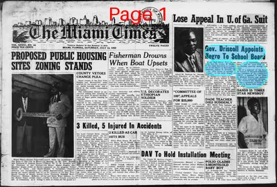 Page thumbnail for The Miami Times
