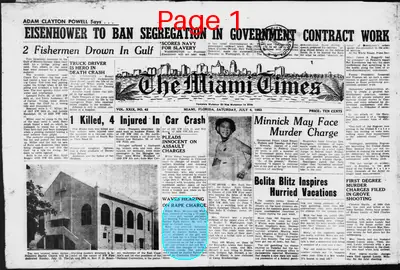 Page thumbnail for The Miami Times