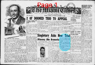 Page thumbnail for The Miami Times