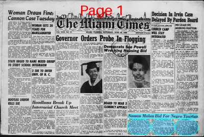 Page thumbnail for The Miami Times