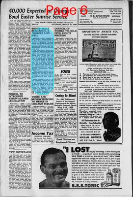 Page thumbnail for The Miami Times