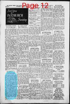 Page thumbnail for The Miami Times