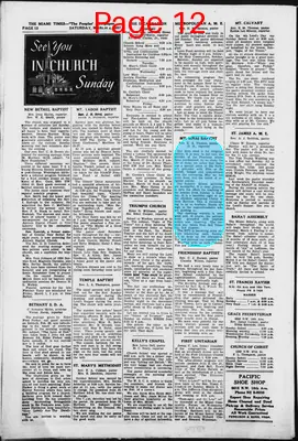 Page thumbnail for The Miami Times