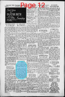 Page thumbnail for The Miami Times