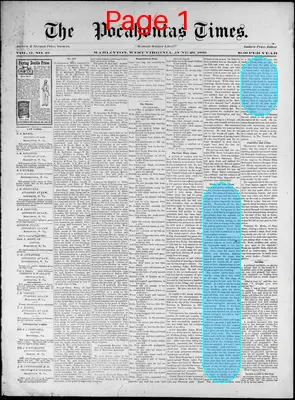 Page thumbnail for Pocahontas Times