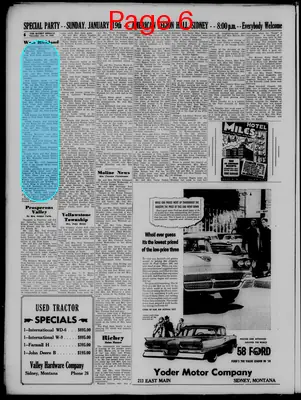 Page thumbnail for The Sidney Herald