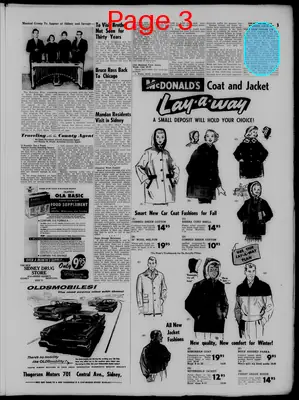 Page thumbnail for The Sidney Herald