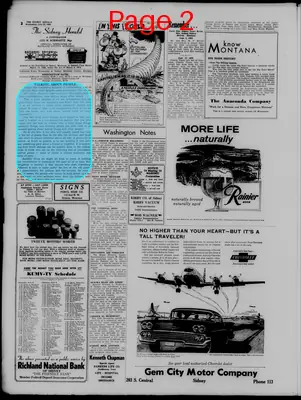 Page thumbnail for The Sidney Herald