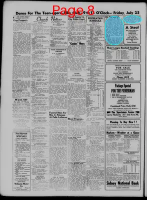 Page thumbnail for The Sidney Herald