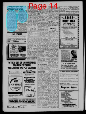 Page thumbnail for The Sidney Herald