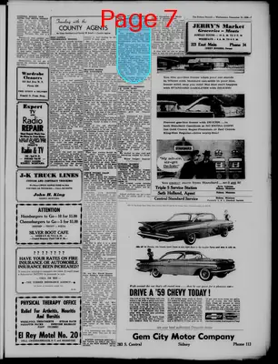 Page thumbnail for The Sidney Herald