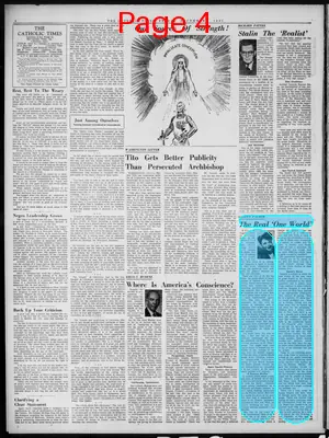 Page thumbnail for The Catholic Times