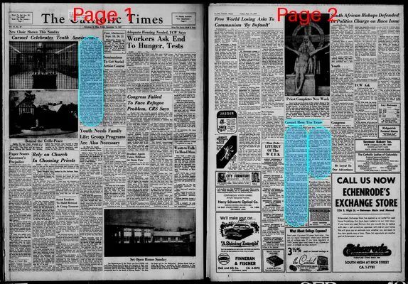 Page thumbnail for The Catholic Times
