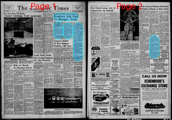 Page thumbnail for The Catholic Times