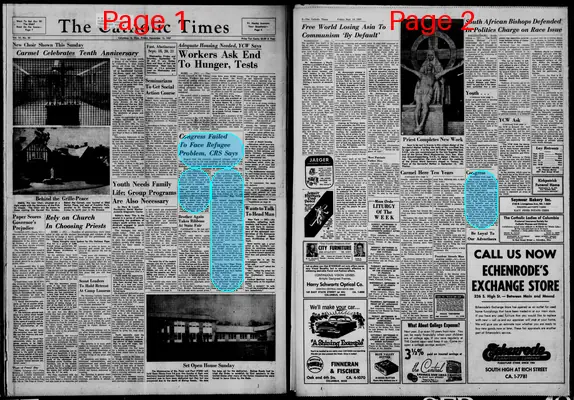 Page thumbnail for The Catholic Times
