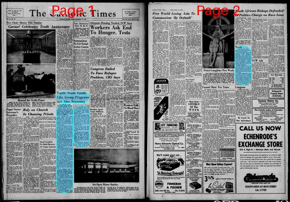Page thumbnail for The Catholic Times