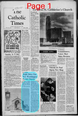Page thumbnail for The Catholic Times