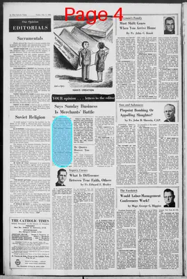 Page thumbnail for The Catholic Times