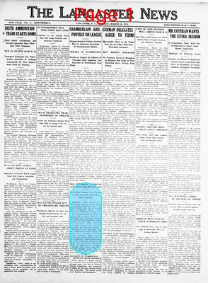 Page thumbnail for The Lancaster News