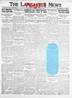 Page thumbnail for The Lancaster News