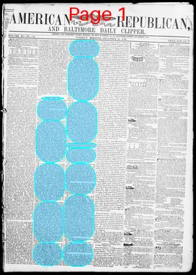 Page thumbnail for American Republican And Baltimore Daily Clipper